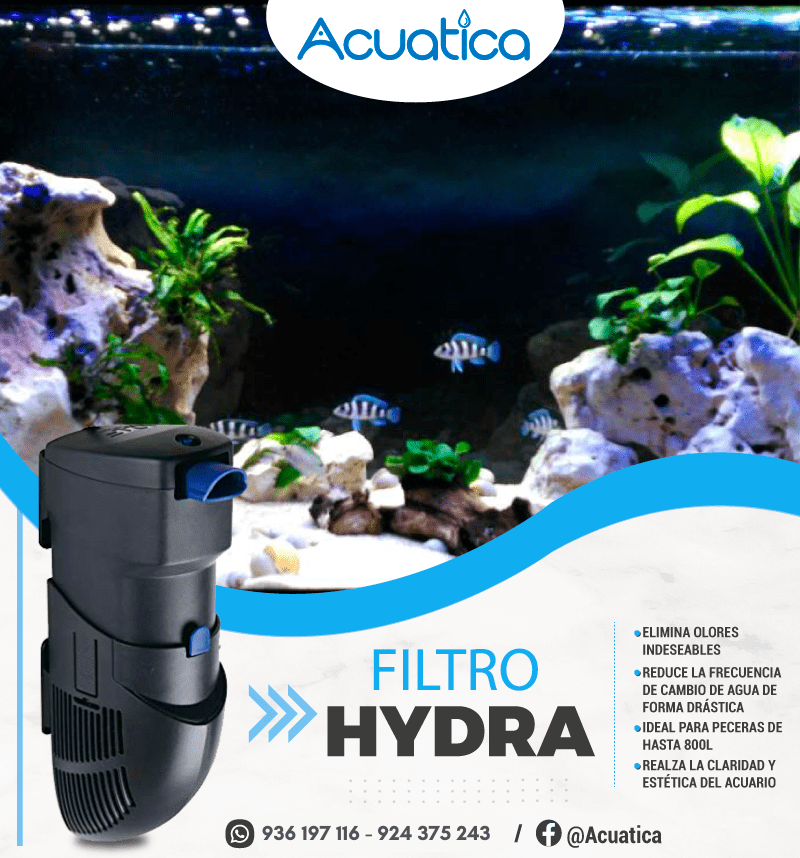 Filtro Hydra - Acuática Perú