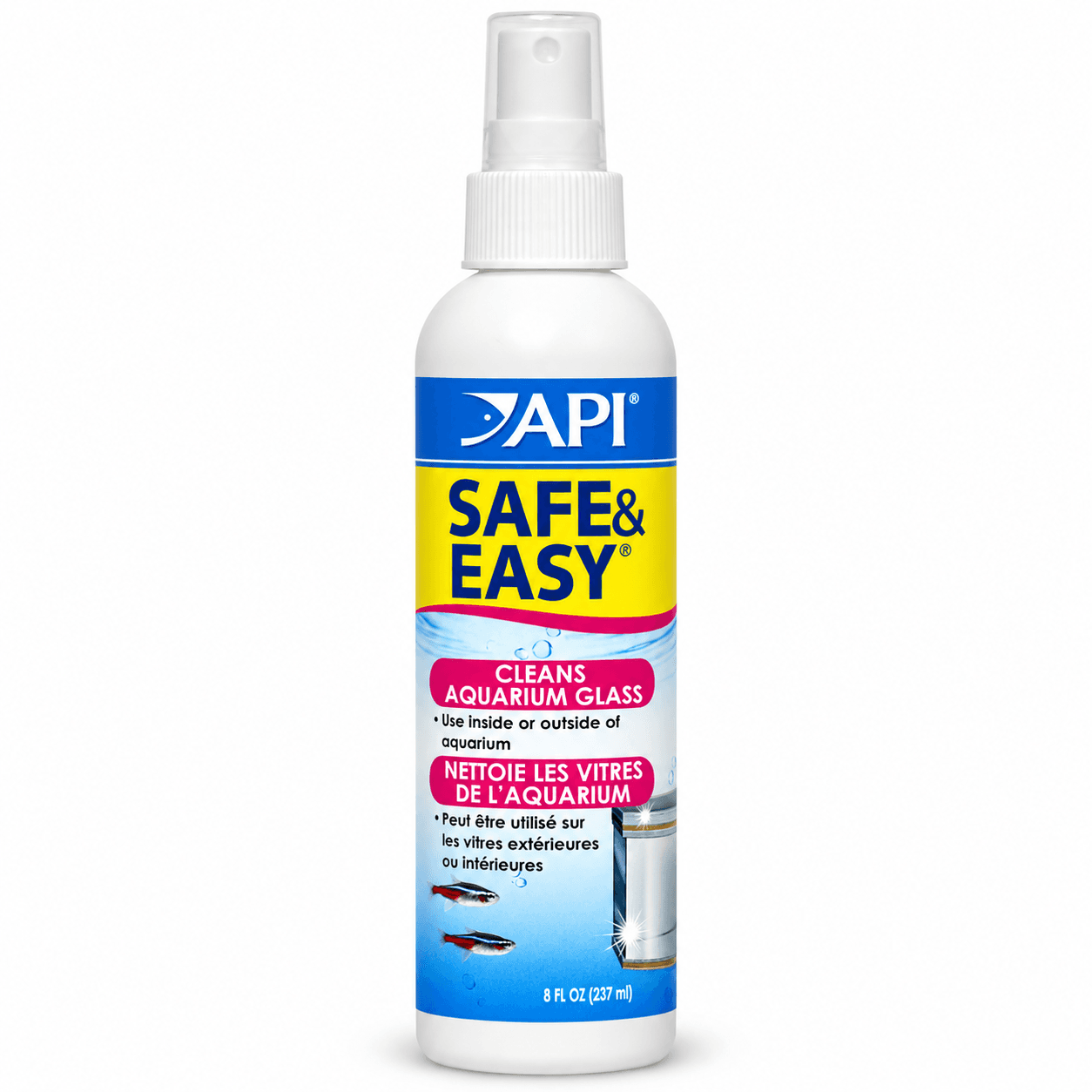 API Safe & Easy Spray 237 ml – Limpiador para Acuarios