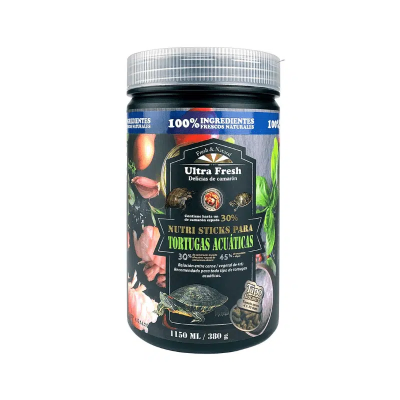 ALIMENTO ULTRA FRESH NUTRISTICKS PARA TORTUGAS ACUATICAS