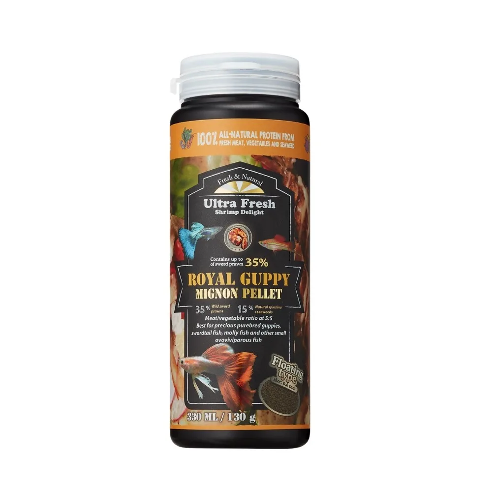ALIMENTO ULTRA FRESH PELLET MIGNON PARA GUPPIES