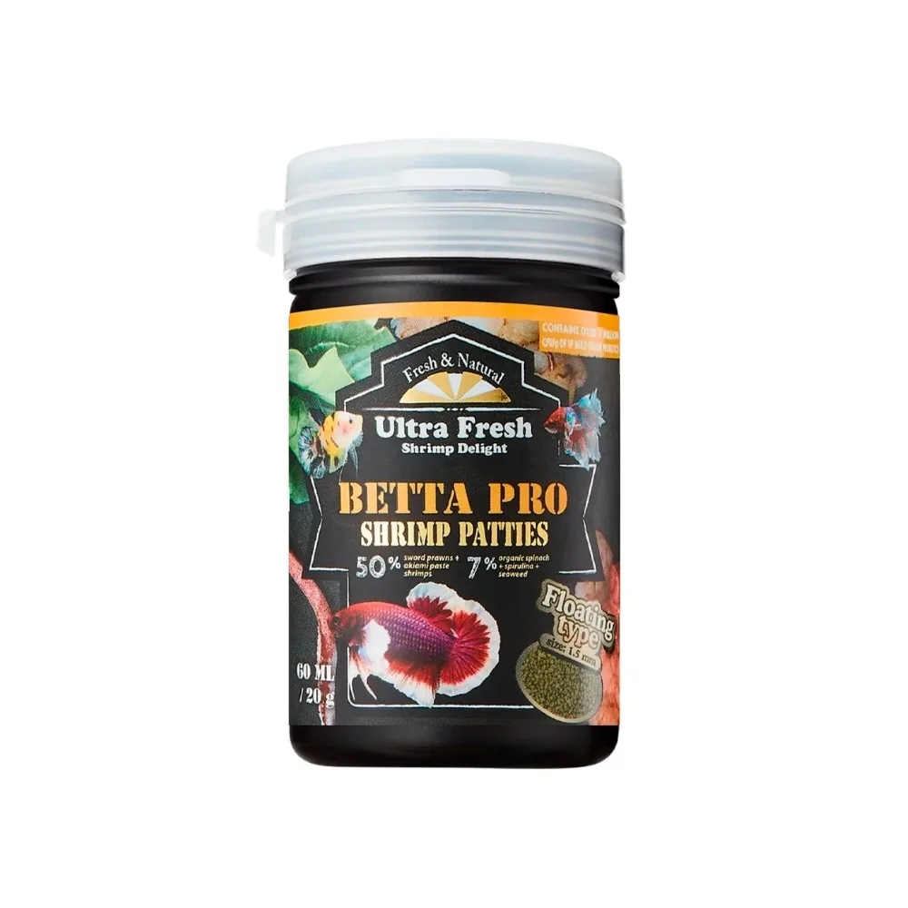 ALIMENTO ULTRA FRESH BETTA PRO DELICIAS DE CAMARON