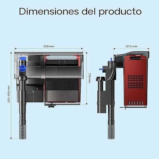 Filtro Cascada SUNSUN CBG-1200 - Imagen 4