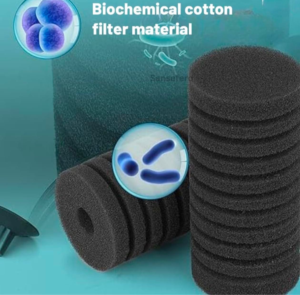 Filtro Esponja YU con Material Biológico para Acuario - Imagen 5