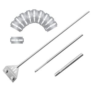 Raspador de Algas W03-00S-65 de Acero Inoxidable 65 cm para Acuario