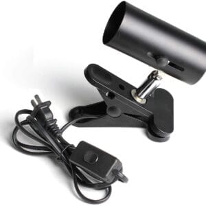 Soporte de Luz PD-02 50W con Foco para Reptiles