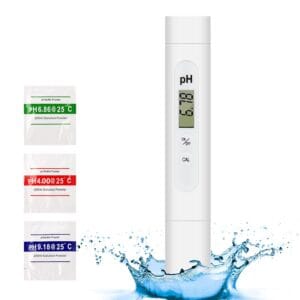 Medidor Digital de pH PH-4 tipo Lapicero para Acuario con Calibradores