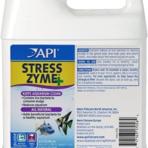 API Stress Zyme 946 ml – Bacterias para Acuario y Filtración Biológica