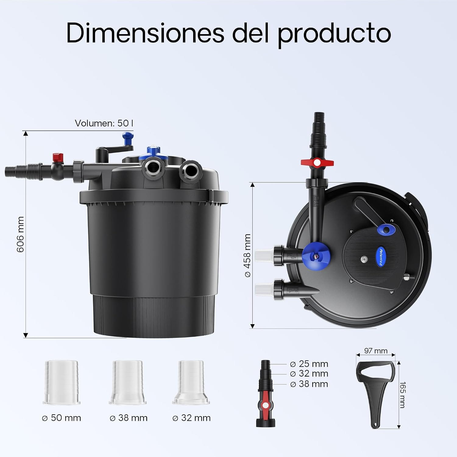 Filtro Sunsun CPF de Presión para Estanque con UVC - Imagen 7