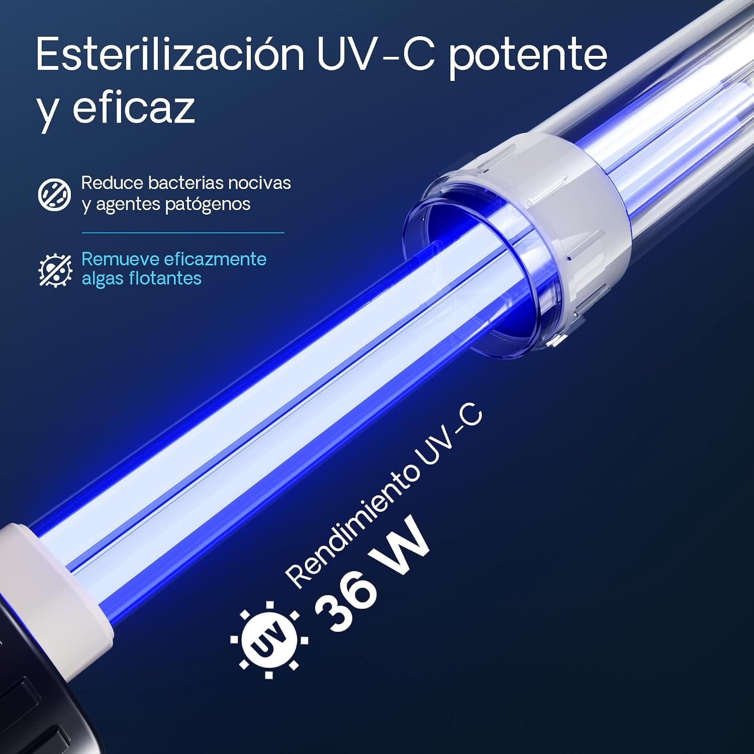 Filtro Sunsun CPF de Presión para Estanque con UVC - Imagen 2