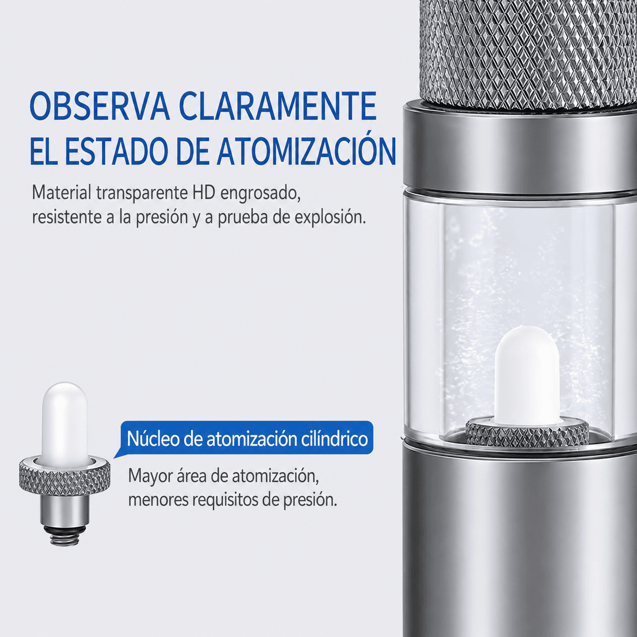 Reactor de CO₂ Week Aqua para Filtro Canister – Aluminio - Imagen 3