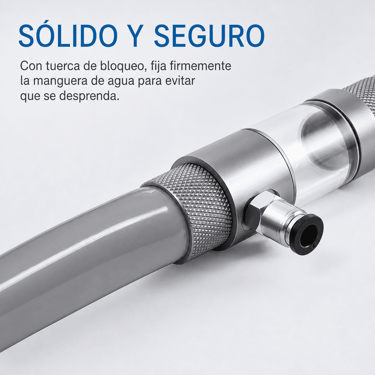 Reactor de CO₂ Week Aqua para Filtro Canister – Aluminio - Imagen 4