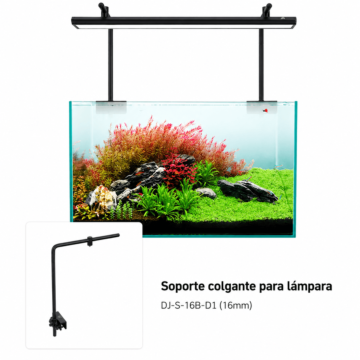 Soporte Doble Week Aqua DJ-S-16B-D1 para Pantallas Serie M y L - Imagen 3