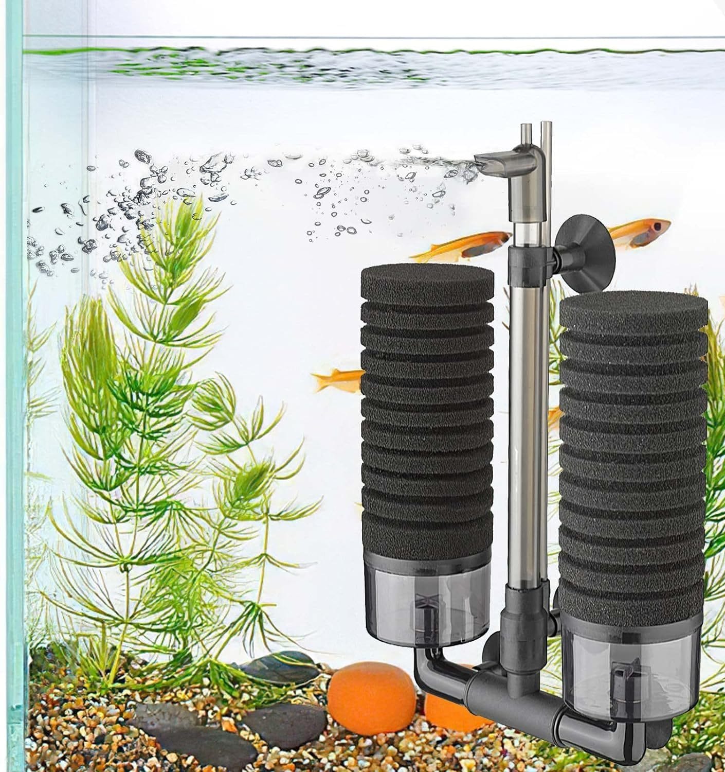 Filtro Esponja YU con Material Biológico para Acuario - Imagen 3
