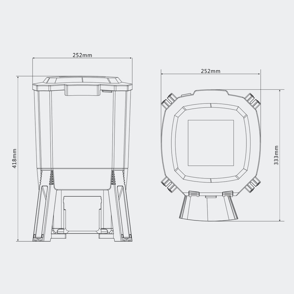 Alimentador Automático SUNSUN CFF-206 Solar para Estanque - Imagen 10