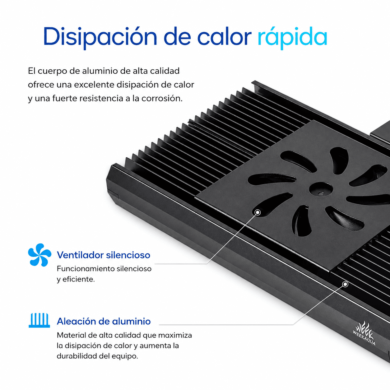 Week Aqua Z250-Z Series RGB+UV para Acuarios Plantados y Marinos - Imagen 3