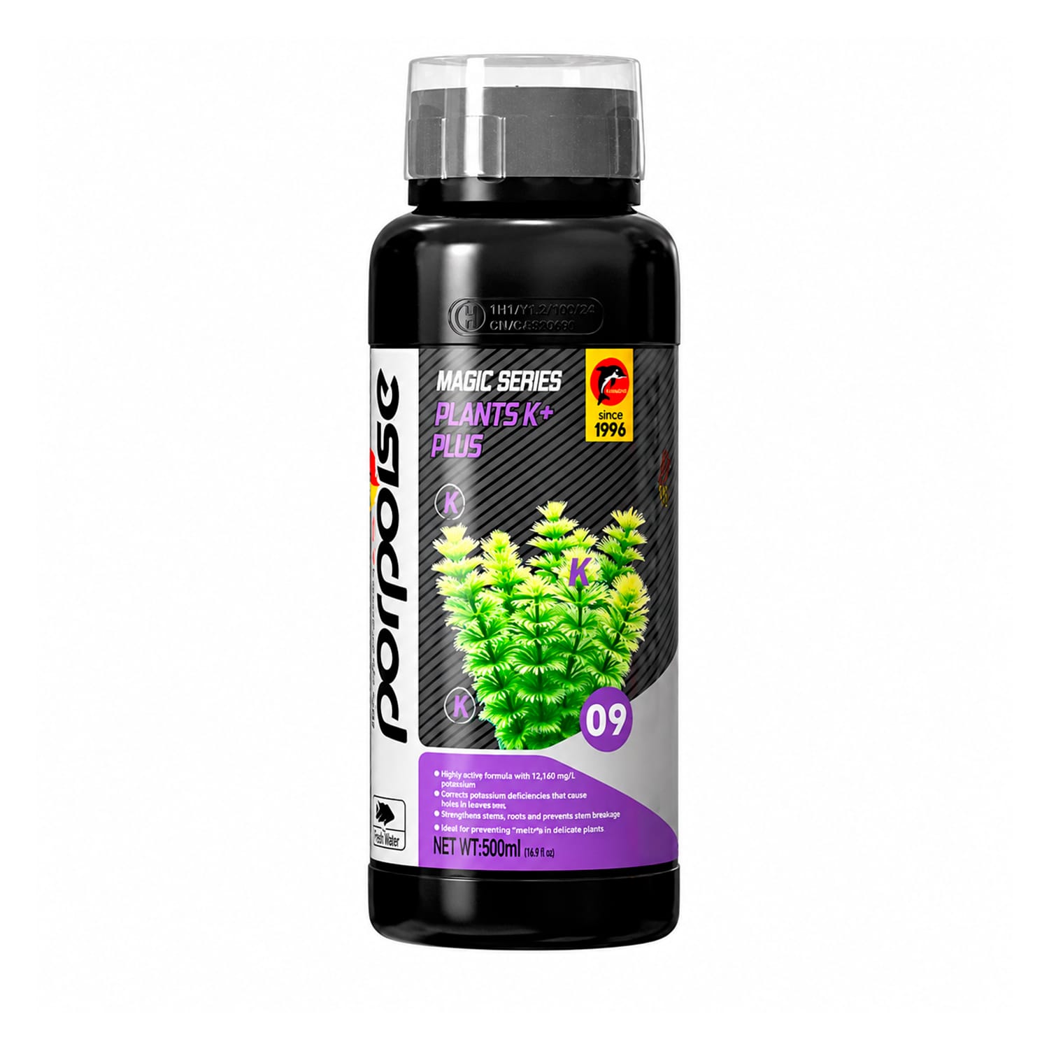 Abono para Plantas Acuáticas Porpoise Plants K+ Plus