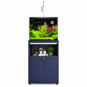 Acuario SUNSUN HCB-580 90L con SUMP Trasero y Vidrio Ultra Claro